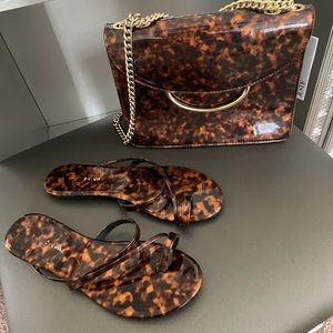Tortoise Shell Sandals
